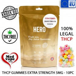 THCP GUMMIES EXTRA STRENGTH! 5MG - 10PC FRUIT MIX THC-P THC